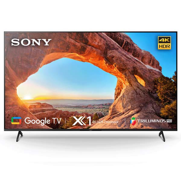 Sony 55 KD-55X80J Inch 4K Ultra HD High Dynamic Range (HDR) Smart (Google TV)